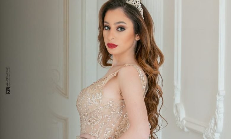نانسي جابر تفوز بلقب Miss Arab internet
