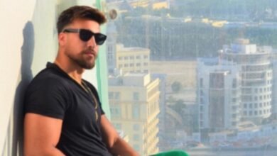 ملك جمال لبنان محمد صندقلي يتربع على عرش الجمال بوسامته