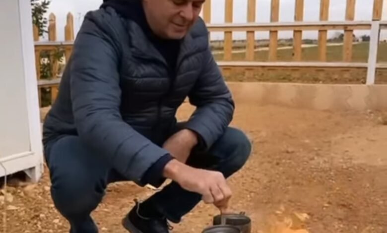 راغب علامة يستمتع بعطلته في بعلبك