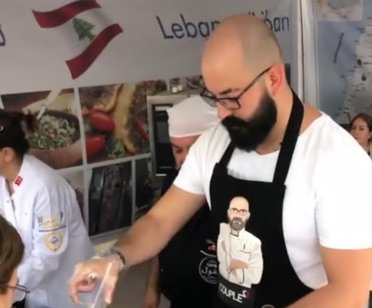 عبدالله صبرا المعروف ب Thecouplebites يحضر أشهى المأكولات اللبنانية في مهرجان أضنة