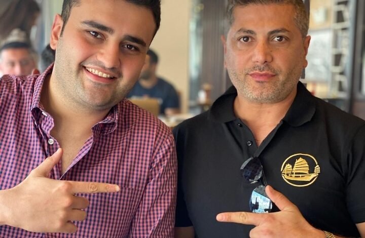 رجل الأعمال كفاح علاّم يستضيف الشيف العالمي بوراك أوزدمير في منزله
