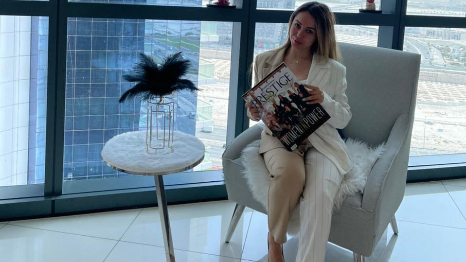 سيدة الأعمال أية حداد :”لا يمكن الوصول إلى النجاح دون الخروج إلى العمل”.