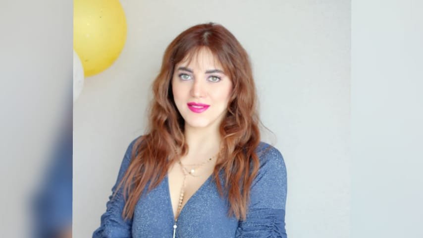 عارضة الأزياء مرام تحتفل بعيد ميلادها