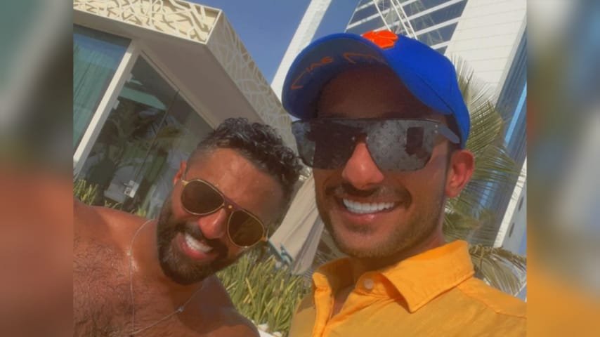 حمد ماجد عبدالله في ظهور جديد رفقة يعقوب بوشهري…