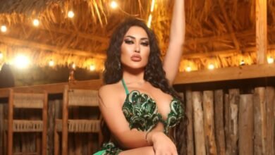 راشيل مدلج بإطلالة مميزة في أحدث جلساتها التصويرية