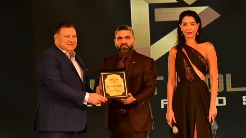ميزون سليم متري يشارك في حفل جوائز بيروت الذهبية