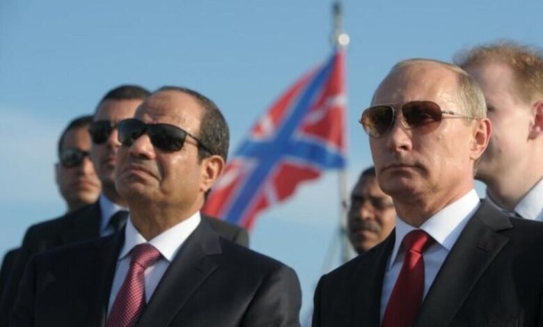 السيسي يعزي بوتين
