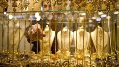 تراجع سعر الذهب في مصر مع ارتفاع الدولار