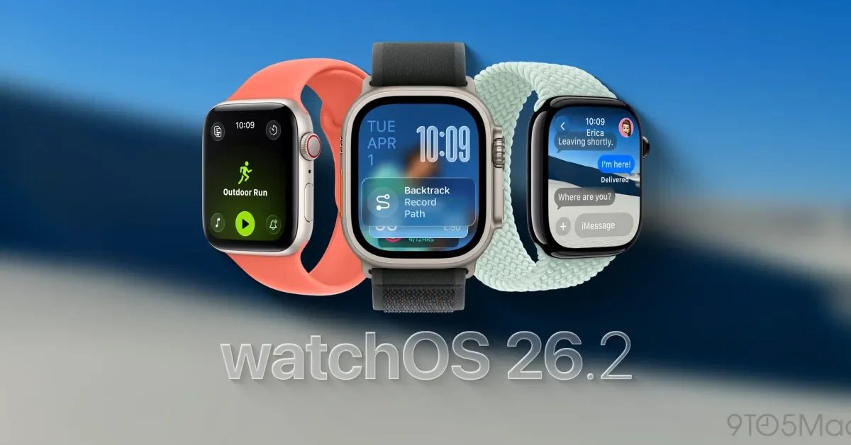 صورة مميزة: watchOS 26.2 متوفر الآن لـ Apple Watch، إليك الميزات الجديدة