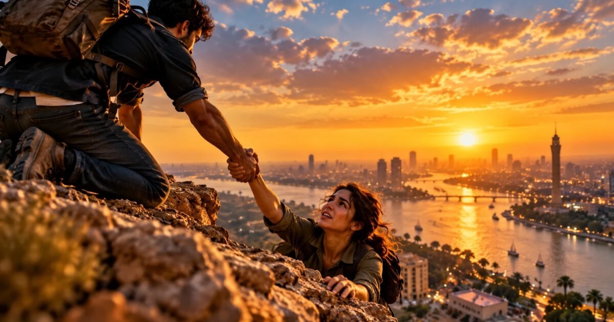 ترند «من ينقذك؟» يجتاح السوشيال ميديا بلمسات الذكاء الاصطناعي