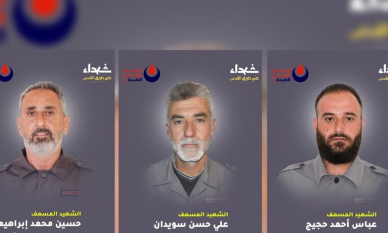 مقتل مسعف في كفررمان وكلفة صحية أوسع للمدنيين في جنوب لبنان