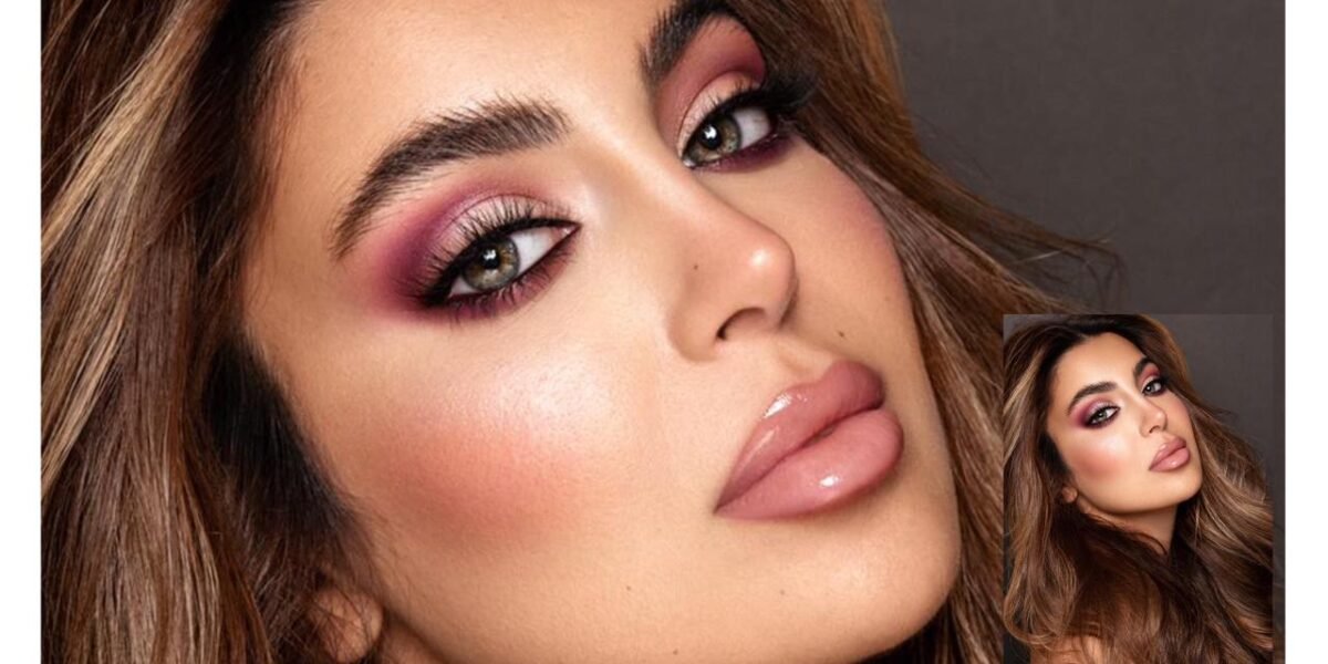 بلمسات شبابية مفعمة بالإنتعاش… خبير التجميل خالد نايفة يطبق مكياج مشرق ومضيء
