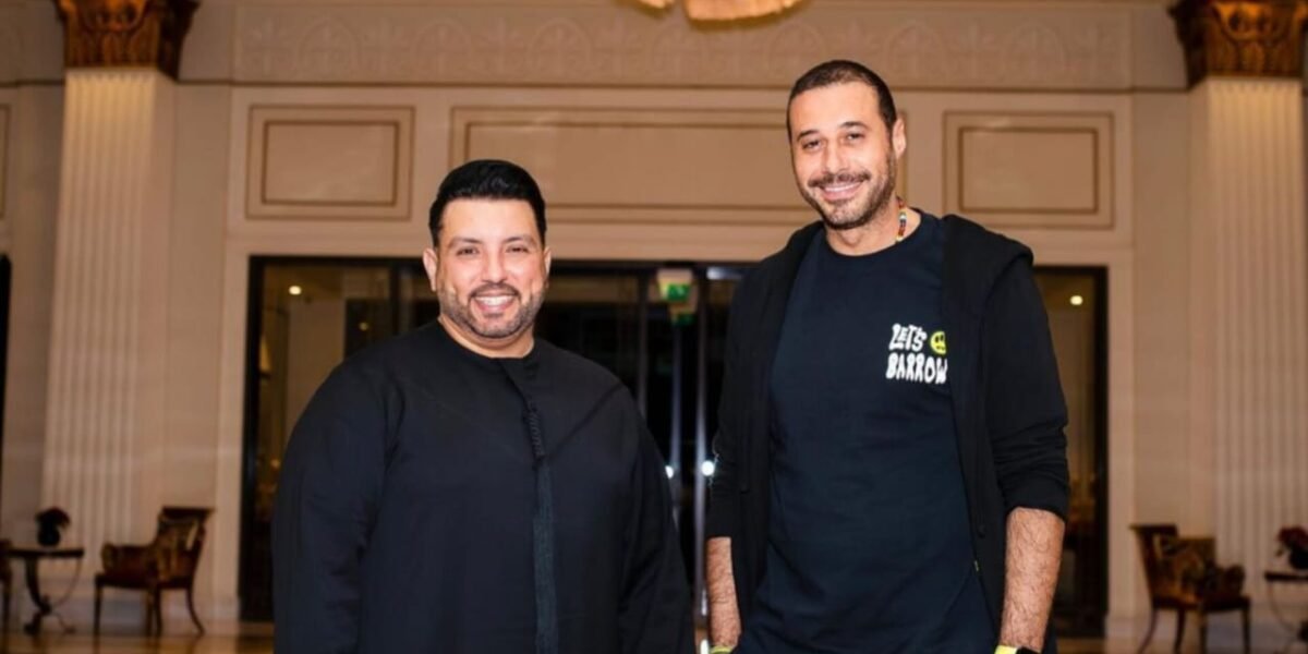منذر درويش يستقبل النجم أحمد السعدني…