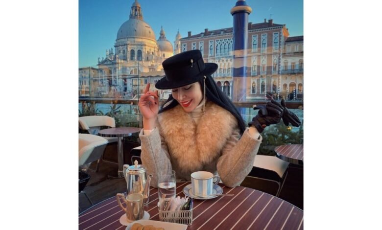Supermodel Nesrin Sanad in Venice: A New Beauty Center