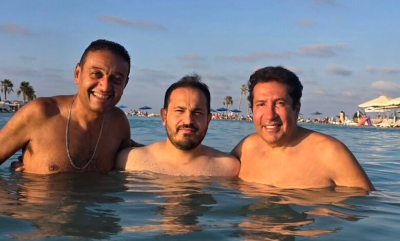 الساحل الشمالي يجمع بين المنتج اللبناني أحمد شحاده، والدكتور أحمد أيوب، والنجم المصري الكبير هاني رمزي في أجواء صيفية مميّزة