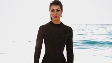 زينة حلبي تتألق في أحدث جلساتها التصويرية