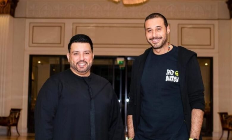 منذر درويش يستقبل النجم أحمد السعدني…